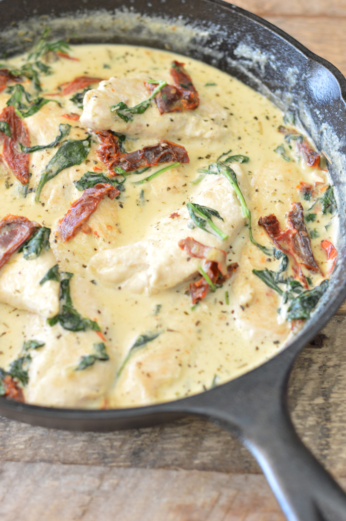 Creamy Tuscan Garlic Chicken - A Teaspoon Of Home